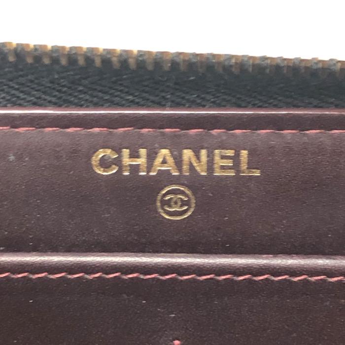 CHANEL（シャネル） マトラッセ ココマーク ラウンドファスナー 長財布 