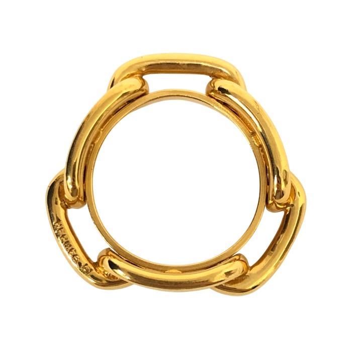 新品未使用　エルメス　レガート　スカーフリング　シェーヌダンクル　ゴールド 楽天市場】HERMES エルメス スカーフリング90 レガート