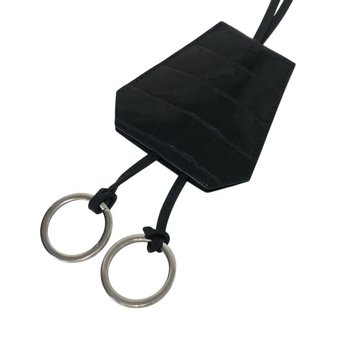 HERMES（エルメス） クロシェット ネックストラップ キーリング付