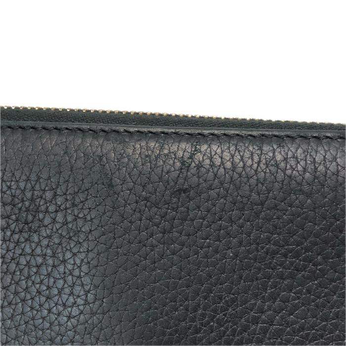 GUCCI（グッチ） ソーホー ラウンドファスナー 長財布 レザー ブラック