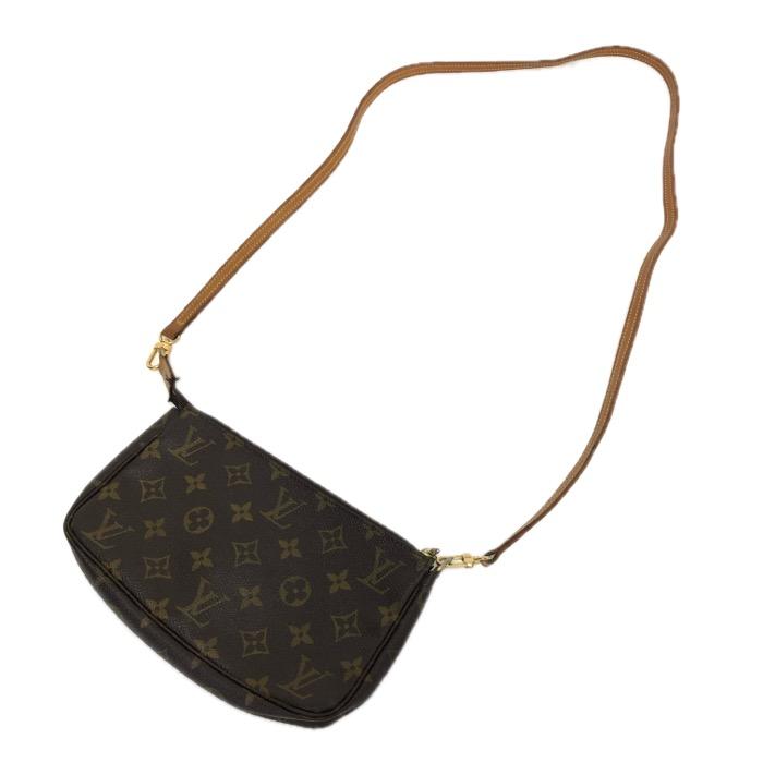 LOUIS VUITTON ルイ・ヴィトン ロングショルダー アクセサリーポーチ モノグラムキャンバス【中古】 レディース_1