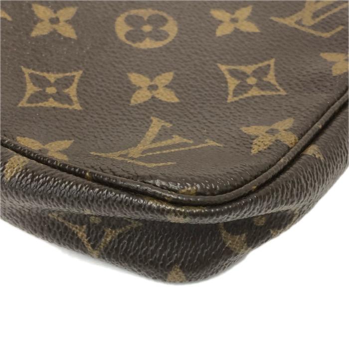 LOUIS VUITTON ルイ・ヴィトン ロングショルダー アクセサリーポーチ モノグラムキャンバス【中古】 レディース_4