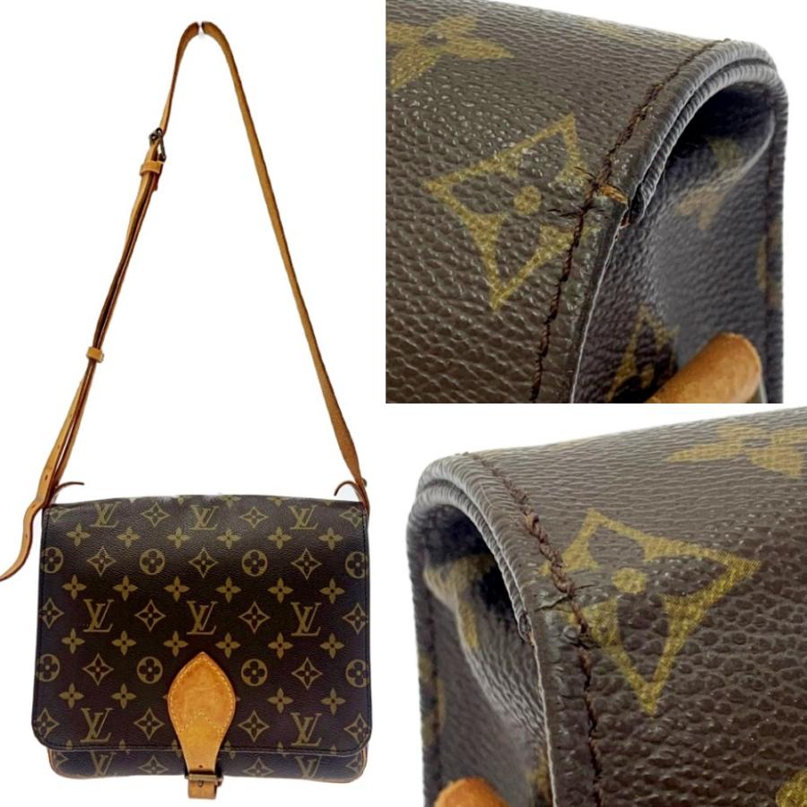 【ジャンク】 LOUIS VUITTON ルイ・ヴィトン M51252 モノグラム PVC カルトシエールGM ショルダーバッグ ブラウン 188691 ショルダーバッグ｜brand-color｜11