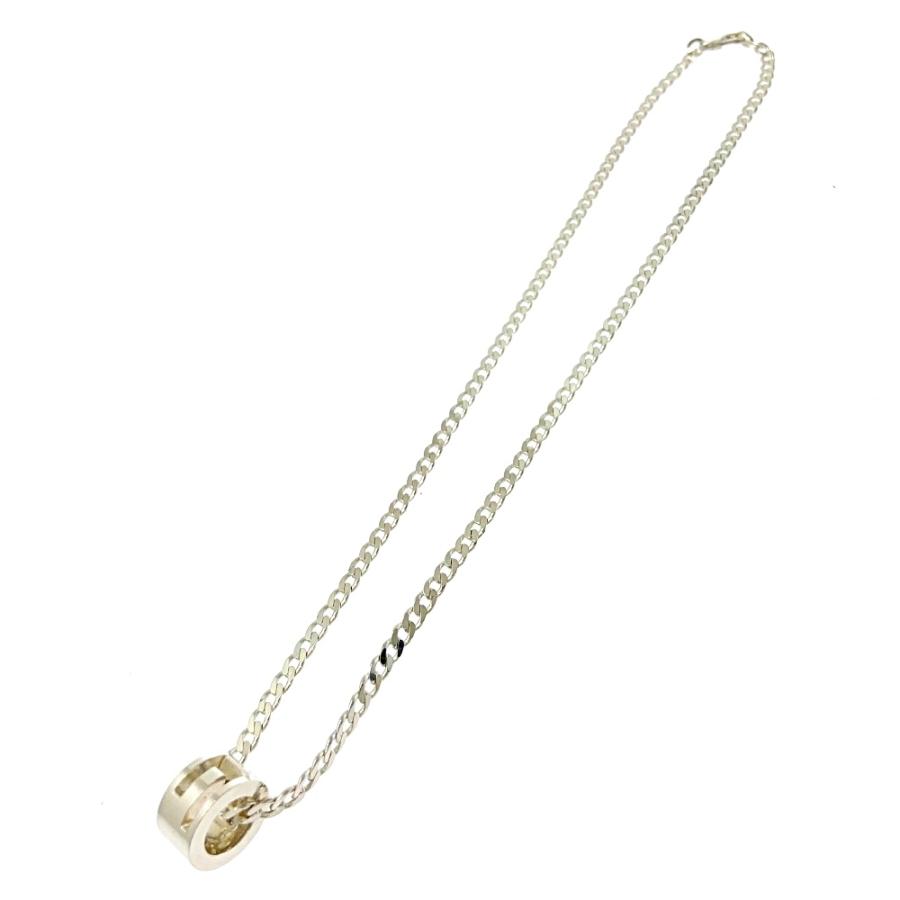 GUCCI グッチ シルバー カットアウトGリング ネックレス 16.4g 925刻印 