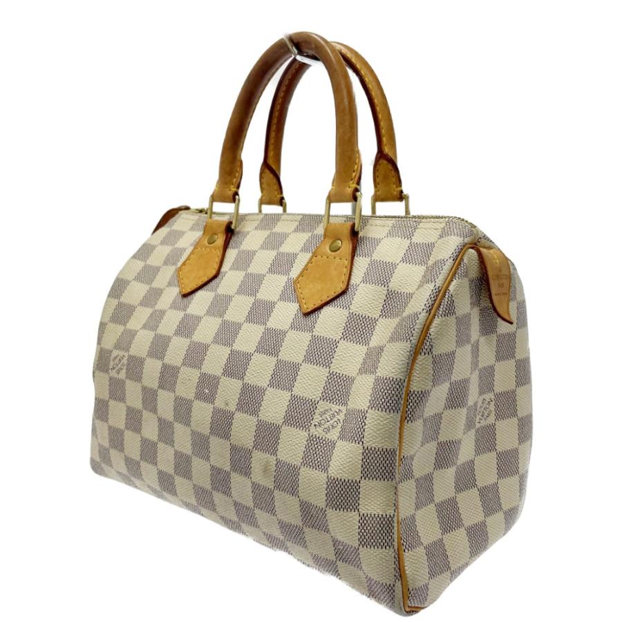 LOUIS VUITTON ルイ・ヴィトン N41371 ダミエアズール PVC スピーディ25 ハンドバッグ ベージュ 197990 ハンドバッグ｜brand-color｜03