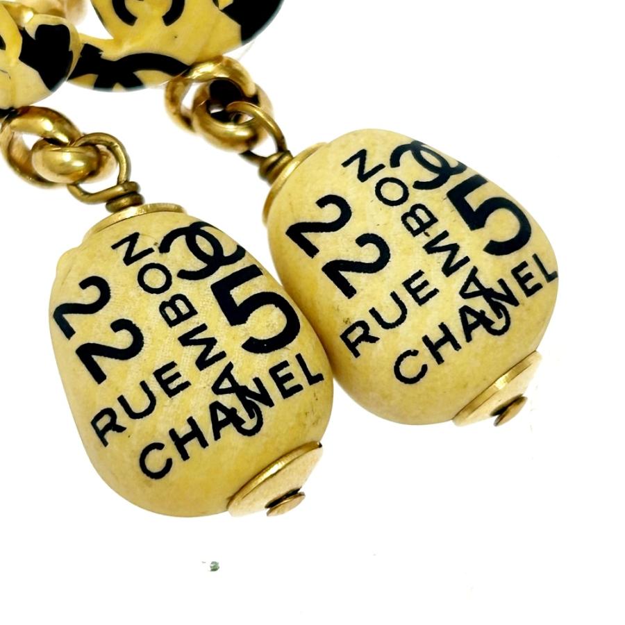 CHANEL シャネル GP 02P No.5 ココマーク スイング ピアス レディース ベージュ 220086 ピアス｜brand-color｜06