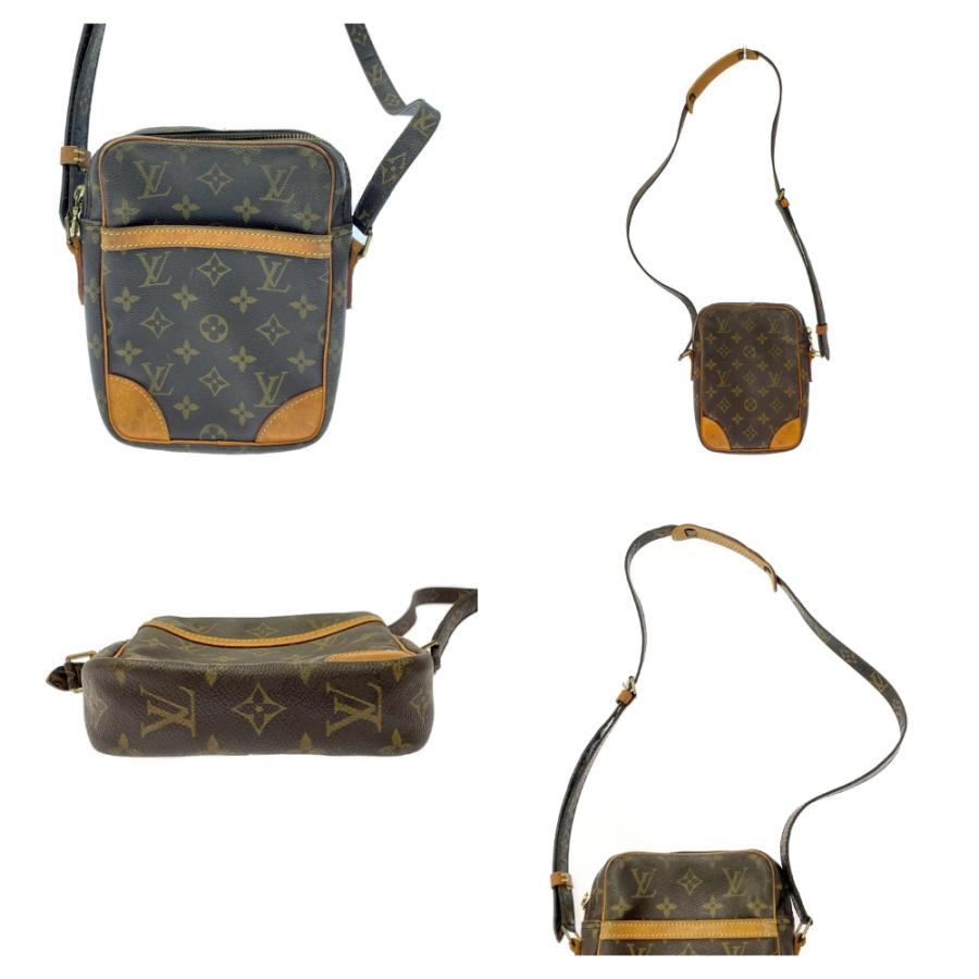 【ジャンク】 LOUIS VUITTON ルイ・ヴィトン M45266 モノグラム PVC ダヌーブ ショルダーバッグ ブラウン 258662 ショルダーバッグ｜brand-color｜04