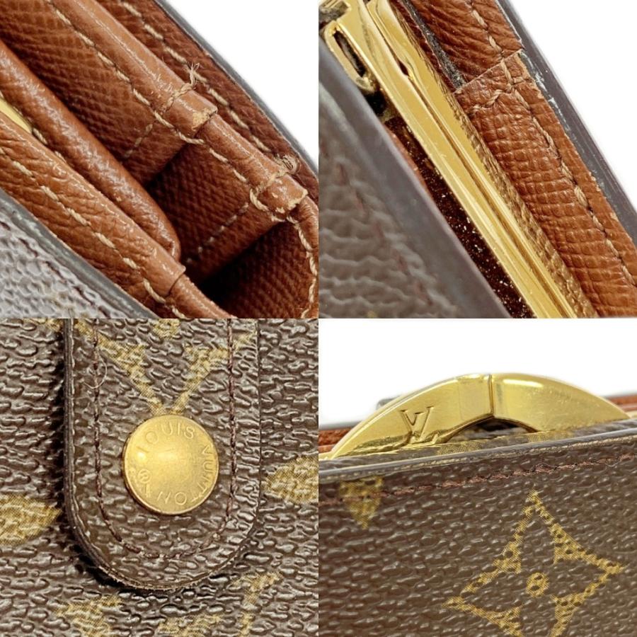 LOUIS VUITTON ルイ・ヴィトン M61663 モノグラム PVC ポルトモネビエ ヴィエノワ ブラウン 262481 二つ折り財布｜brand-color｜06