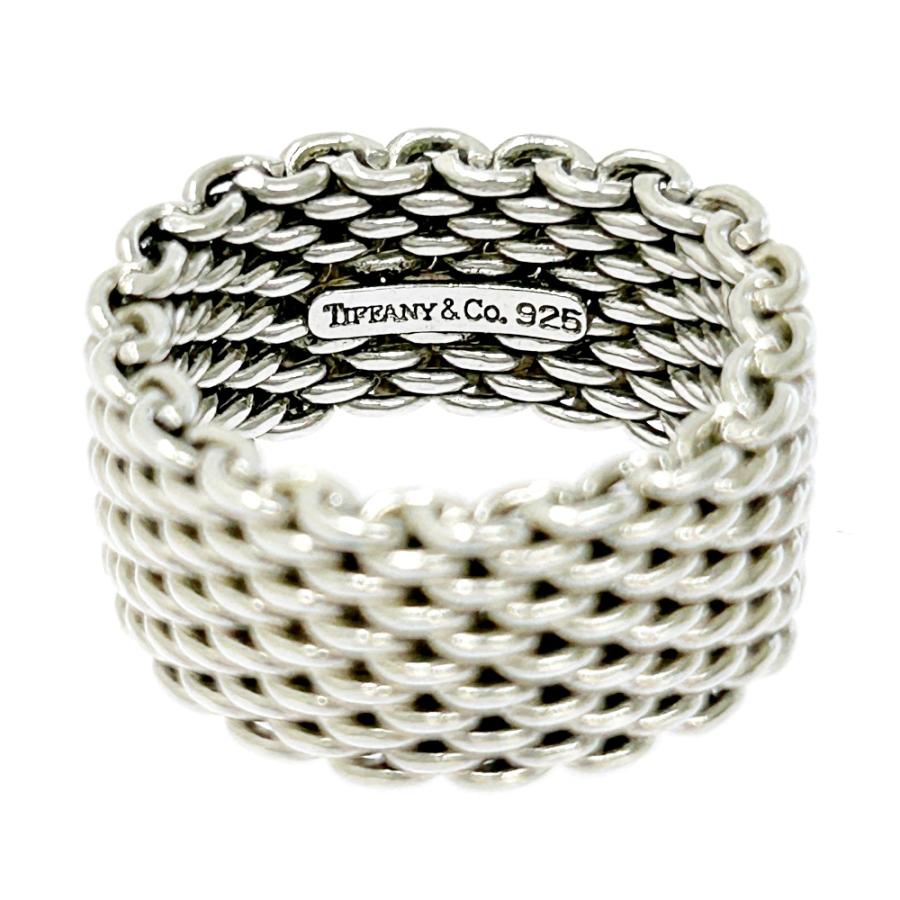 TIFFANY&Co. ティファニー シルバー サマセット リング 8.0g 925 TIFFANY&Co. ティファニー シルバー サマセット リング 8.0g 925