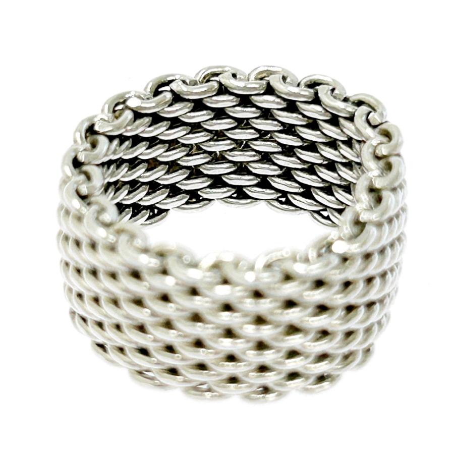 TIFFANY&Co. ティファニー シルバー サマセット リング 8.0g 925 TIFFANY&Co. ティファニー シルバー サマセット リング 8.0g 925