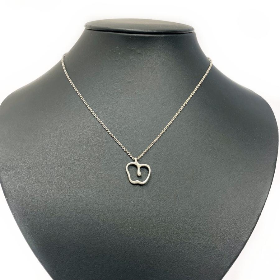 TIFFANY&Co.（ティファニー） シルバー アップルモチーフ ネックレス