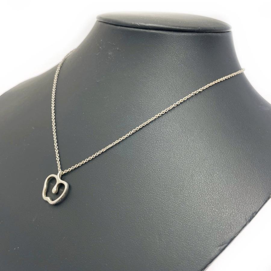 TIFFANY&Co.（ティファニー） シルバー アップルモチーフ ネックレス