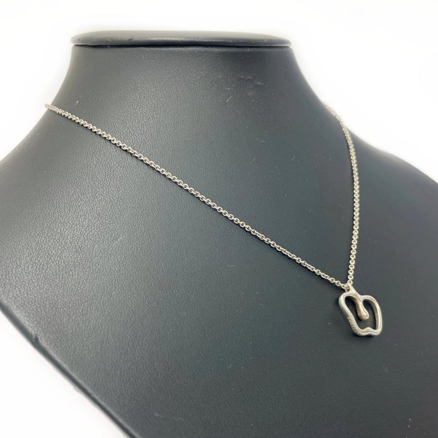 TIFFANY&Co.（ティファニー） シルバー アップルモチーフ ネックレス