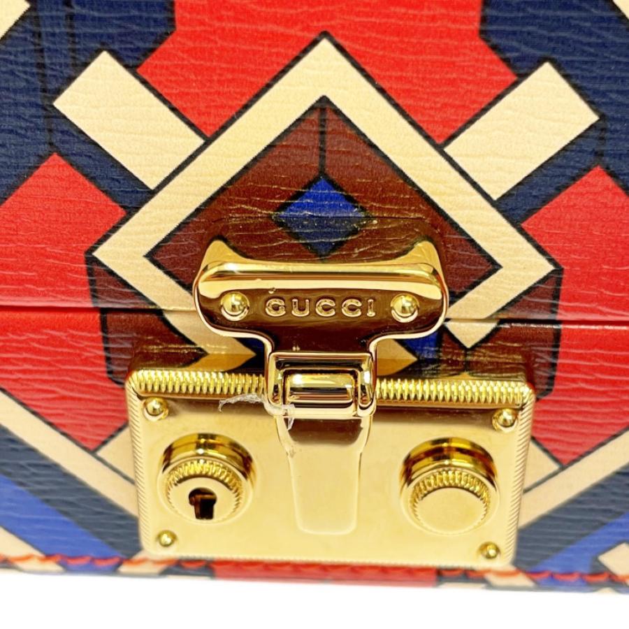 【箱付き】 GUCCI グッチ 662474 ポーカーセット ジオメトリックＧ レッド 353359の画像