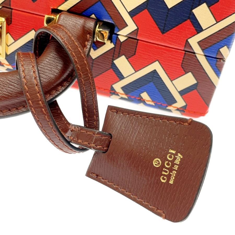 【箱付き】 GUCCI グッチ 662474 ポーカーセット ジオメトリックＧ レッド 353359の画像