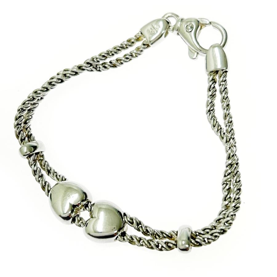 TIFFANY&Co.（ティファニー） シルバー ダブルロープ ハート