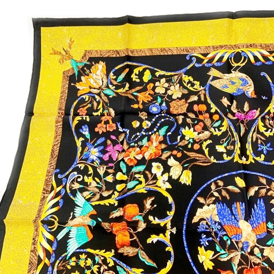 HERMES（エルメス） 【箱付き】 シルク カレ90 PiERRES d' ORiENT et d