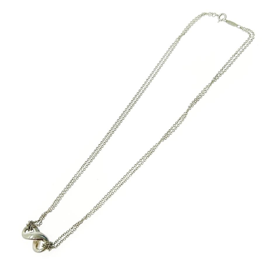 TIFFANY&Co.（ティファニー） シルバー インフィニティ ネックレス 8.0g 925刻印 367363 ネックレス : ブランド ...