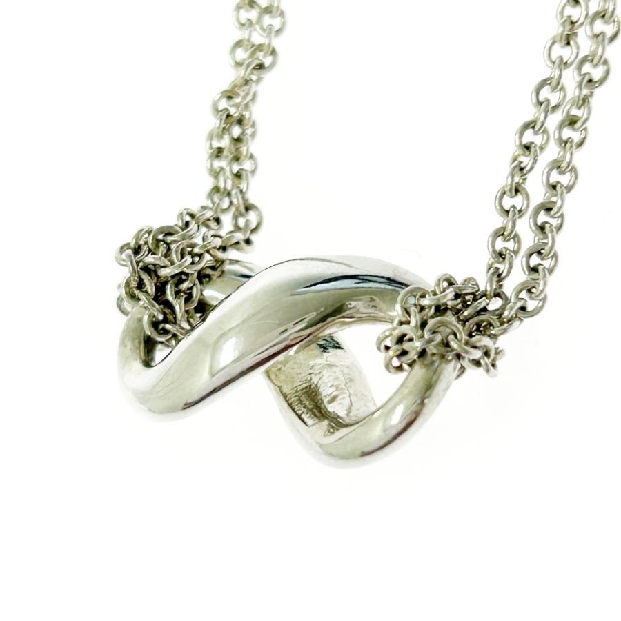 TIFFANY&Co.（ティファニー） シルバー インフィニティ ネックレス 8.0g 925刻印 367363 ネックレス : ブランド ...
