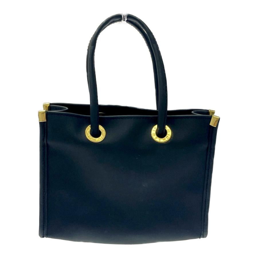 FENDI（フェンディ） エナメル ミニ ハンドバッグ ブラック 392005 