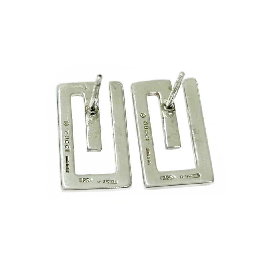 GUCCI（グッチ） 【箱付き】 シルバー Gロゴ ピアス 4.7g 925刻印