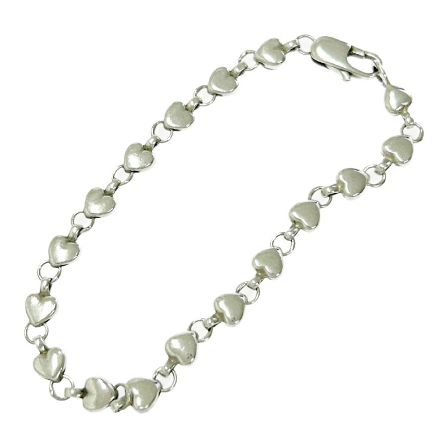 TIFFANY&Co. ティファニー シルバー パフハート ブレスレット TIFFANY&Co. ティファニー シルバー パフハート ブレスレット