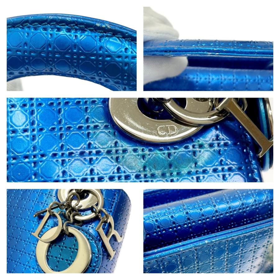 Dior ディオール レディディオール メタリック ショルダーバッグ 