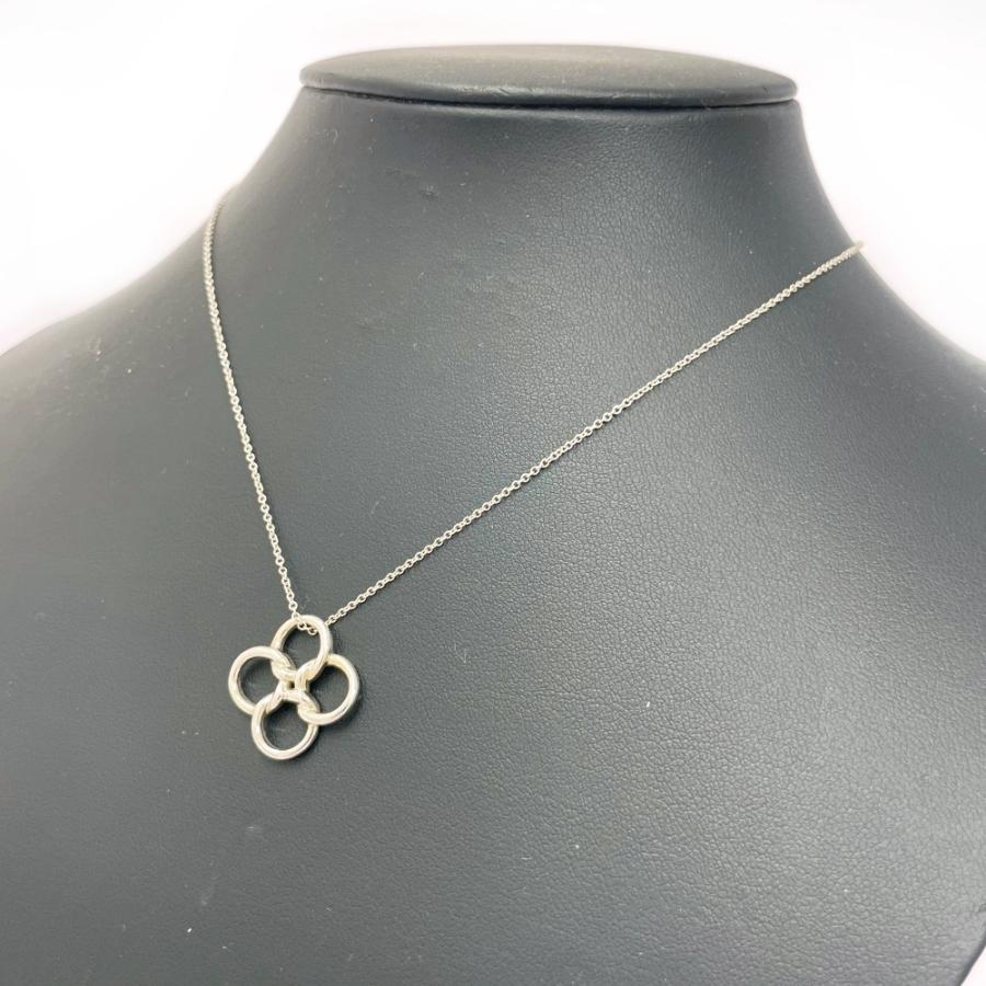 TIFFANY&Co.（ティファニー） シルバー クアドロフォリオ ネックレス 