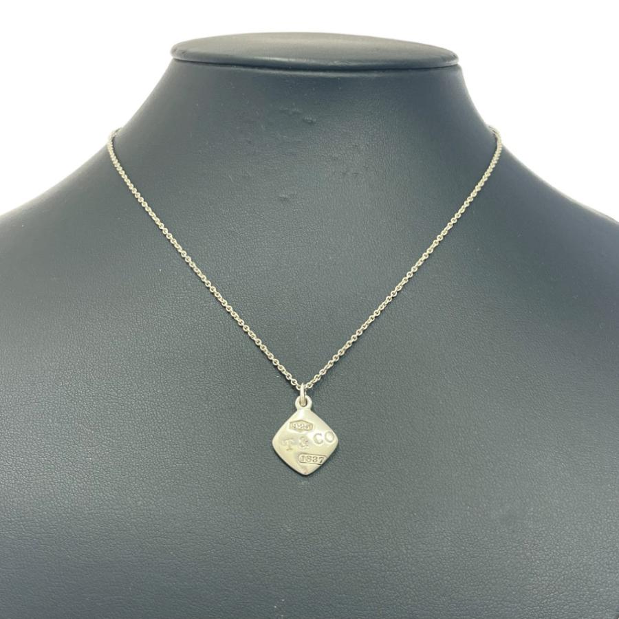ティファニー 1837 モンタージュクッション ネックレス SV925 上品 TIFFANY&Co.（ティファニー） シルバー 1837 モンタージュクッション