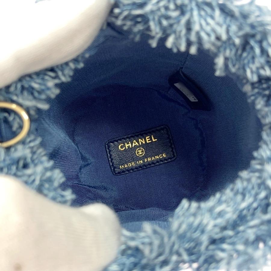 CHANEL（シャネル） AP2603 デニム マトラッセ ミニバケット チェーン