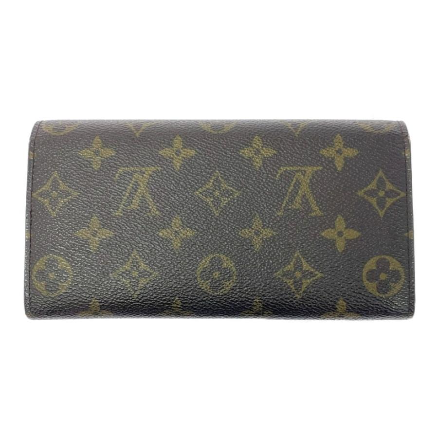 【鑑定済み】ルイヴィトン モノグラム 長財布 ポルトモネ クレディ M61725 LOUIS VUITTON（ルイ・ヴィトン） 【箱付き】 M61725 モノグラム PVC