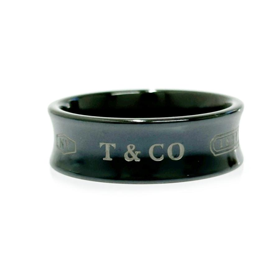TIFFANY&Co.（ティファニー） チタン 1837 ナロー ワイド リング 3.6g