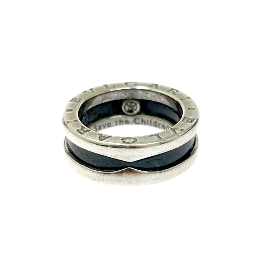 ブルガリ リング ビーゼロワン セーブザチルドレン 8.5号 SV925 BVLGARI（ブルガリ） シルバー ビーゼロワン セーブザチルドレン