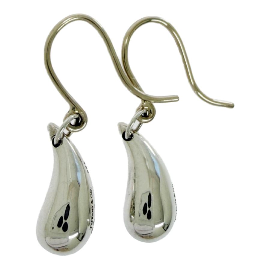 Tiffany & Co. ピアス　美品 TIFFANY&Co.（ティファニー） シルバー ティアドロップ ピアス 3.7g