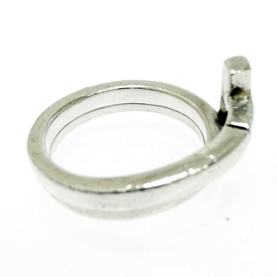 TIFFANY&Co.（ティファニー） シルバー Tスクエアラップ リング 5.0g