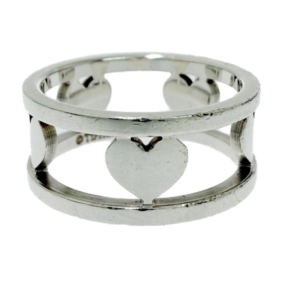 Tiffany & Co. ハートモチーフ シルバーリング TIFFANY&Co.（ティファニー） 【箱付き】 シルバー ハートモチーフ