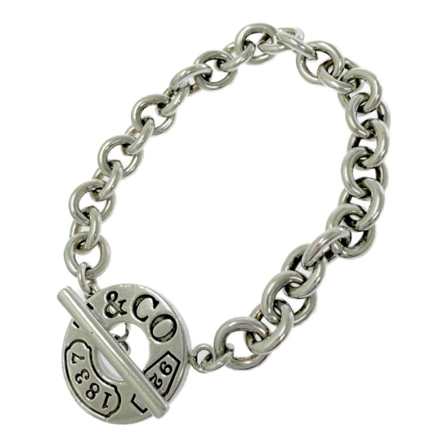 TIFFANY&Co.（ティファニー） シルバー 1837 トグル ブレスレット 28.3