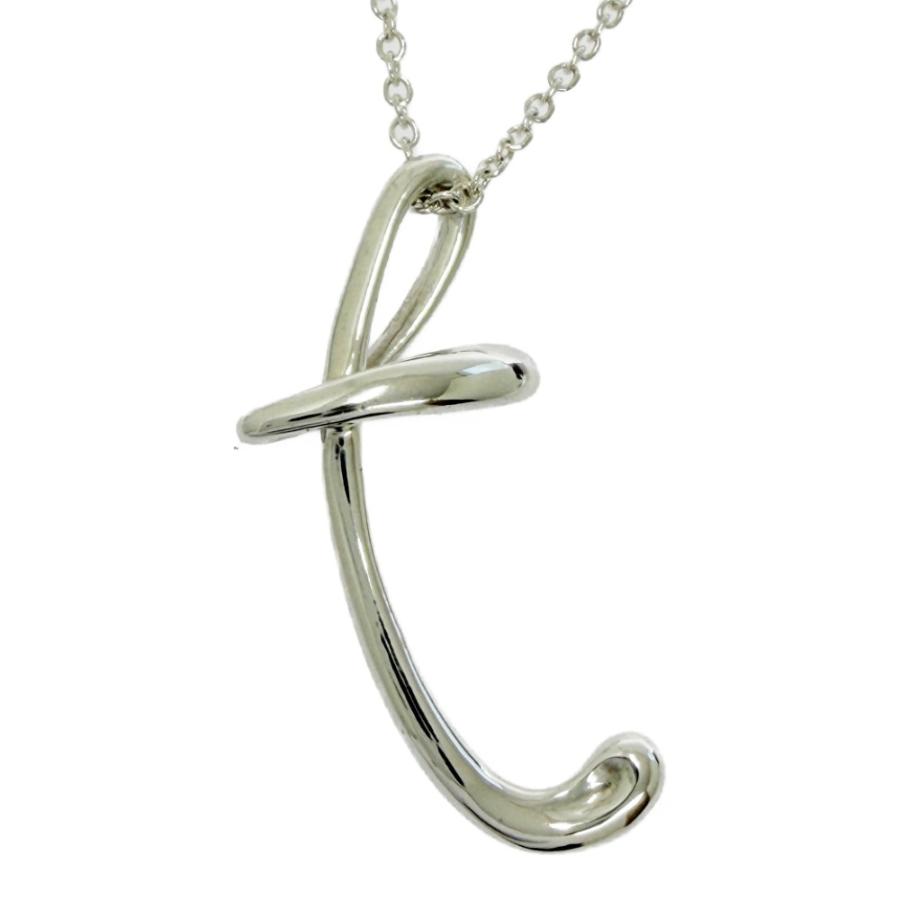 TIFFANY&Co.（ティファニー） 【保存袋付き】 シルバー レター 