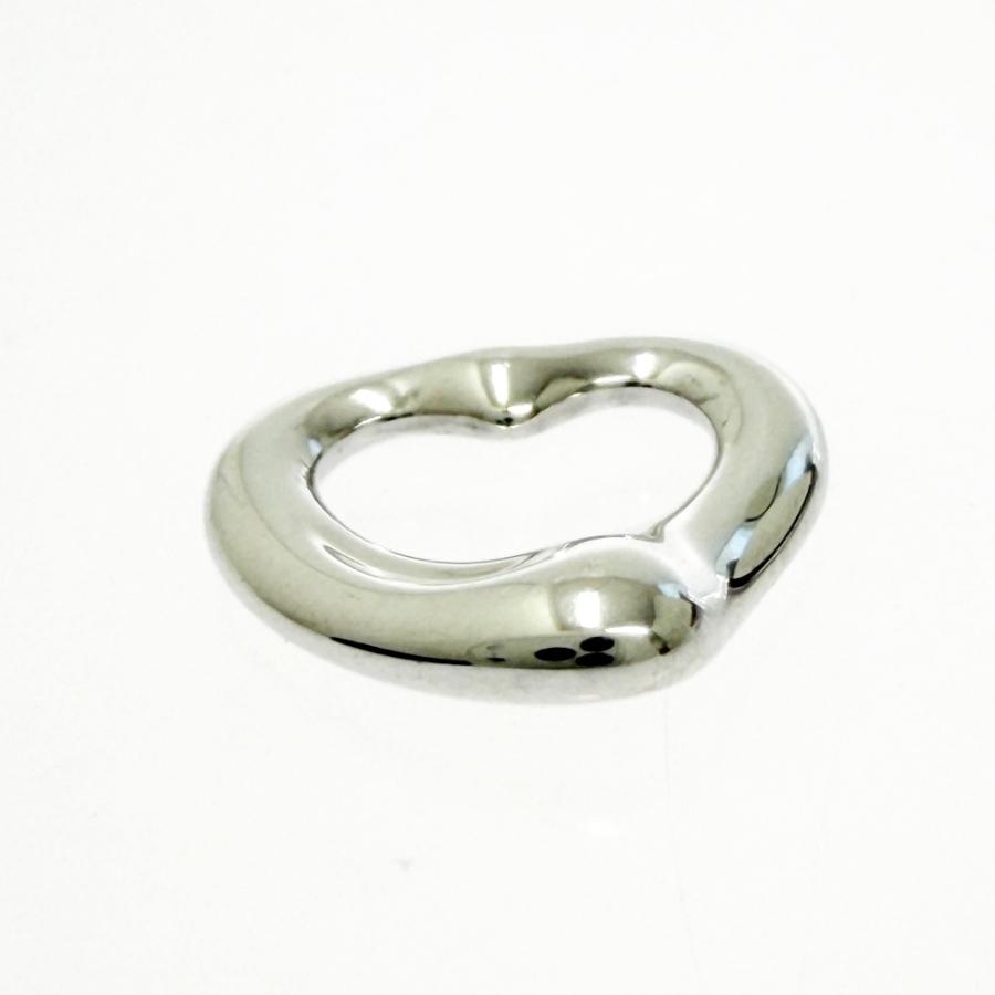 ぴ*ち様 Tiffany オープンハート シルバー ネックレス TIFFANY&Co.（ティファニー） シルバー オープンハート ネックレス
