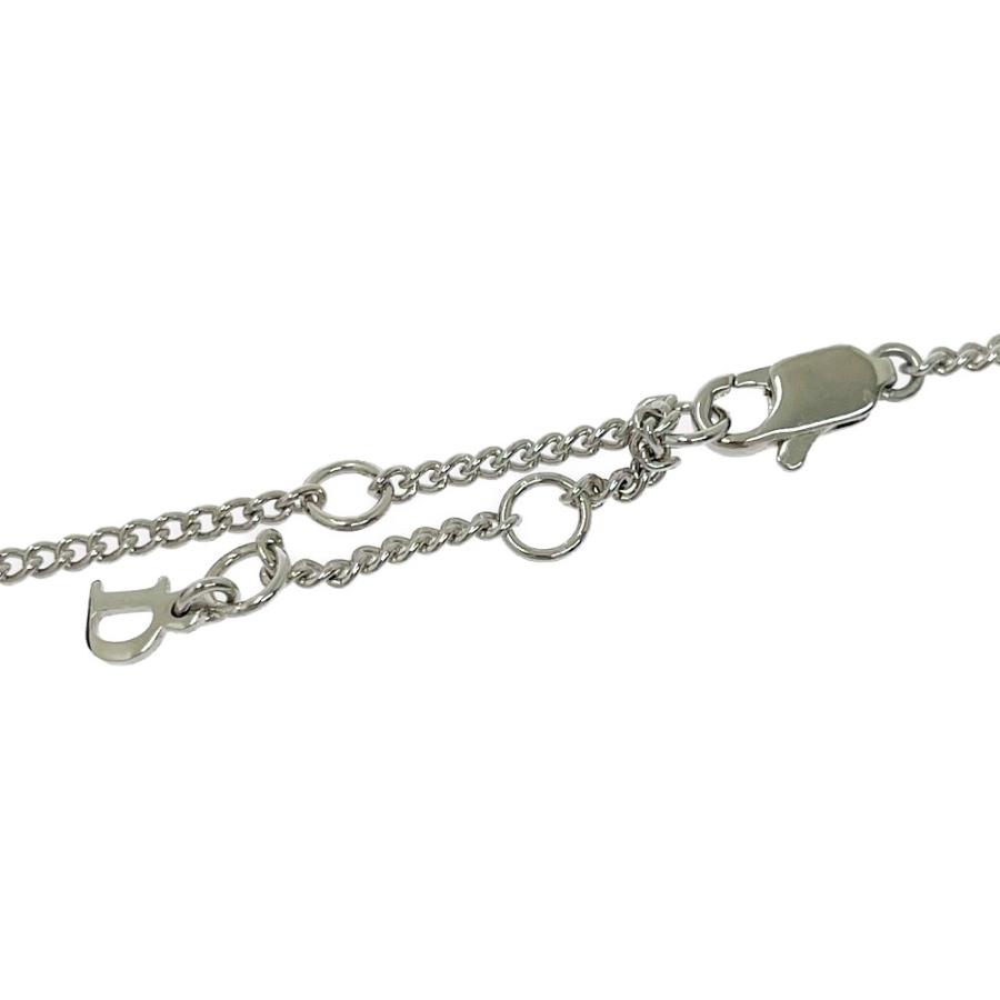 保存袋付き】 Dior ディオール メタル ラインストーン ロゴプレート