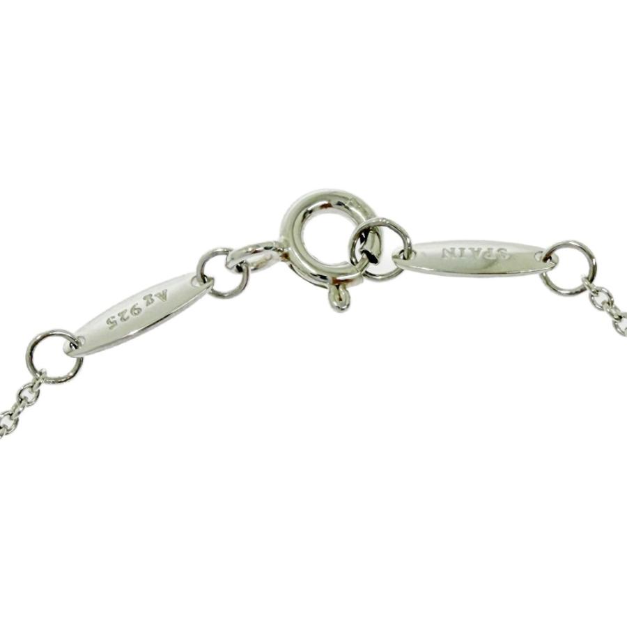 め*い様 【美品】ティファニー バイザヤード ブレスレット シルバー 925 ダ TIFFANY&Co.（ティファニー） 【箱付き】 シルバー ピンクサファイヤ