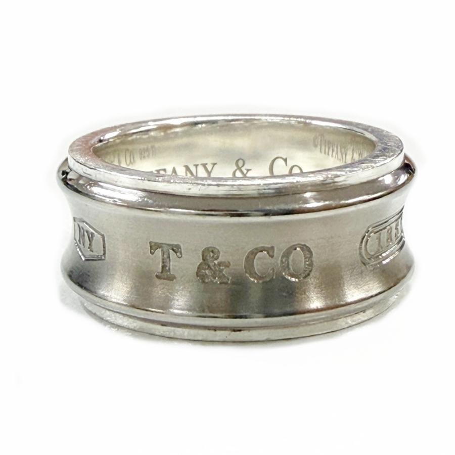 本*★様 TIFFANY＆Co ティファニー 1837 ナロー チタン リング TIFFANY&Co.（ティファニー） シルバー チタン 1837 ナロー リング 6.8