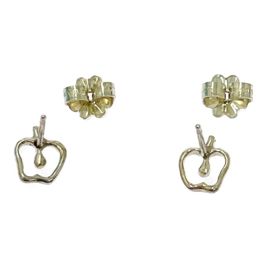 極美品 ティファニー アップル ピアス シルバー925 TIFFANY&Co.（ティファニー） 【箱付き】 シルバー アップルピアス 0.9