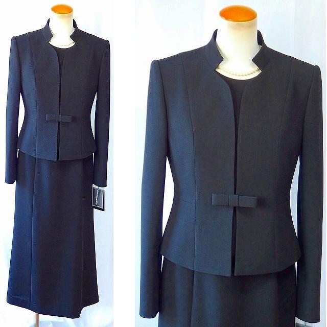GEORGES VALENTINO ジョルジュ バレンチノ スタンドカラー衿 ロング 