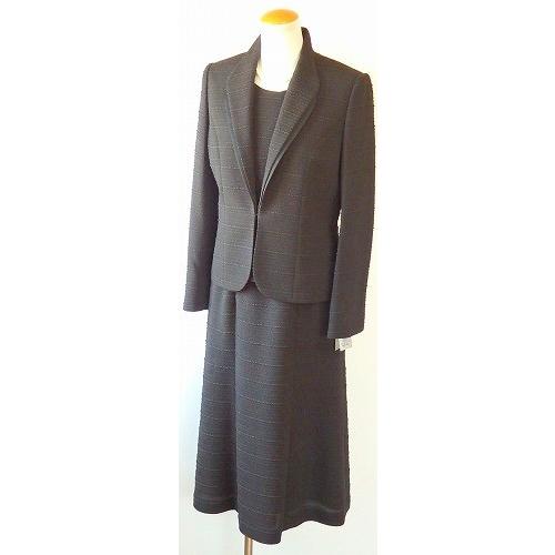 日本製　丹後ちりめん　サテンウイングカラー　アンサンブルの画像