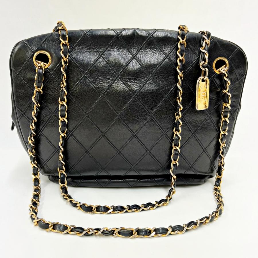 CHANEL 送料無料 中古 シャネル バッグ ビコローレ チェーン  