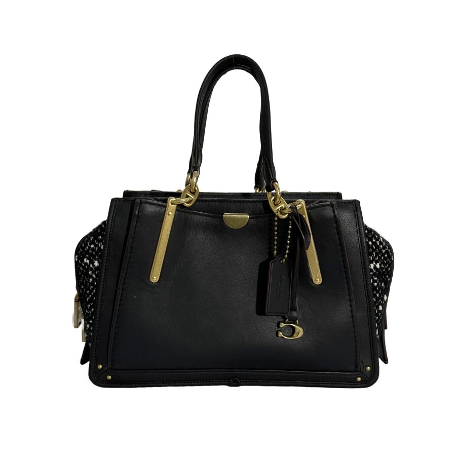 コーチ バッグ 2way ブラック 未使用 保管品 コーチ バッグ 2way 未使用 保管品