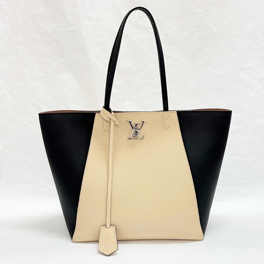 LOUIS VUITTON ルイ・ヴィトン トートバッグ ロックミーカバ ブラック 