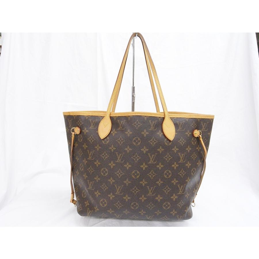 中古 ルイヴィトン バッグ LOUIS VUITTON モノグラム ネヴァーフル MM  