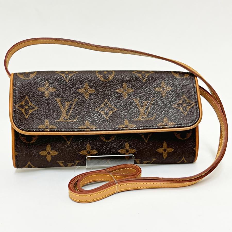 ポシェット・ツイン 送料無料 中古 ルイヴィトン 財布 LOUIS VUITTON 